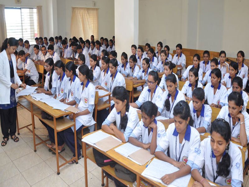 Nursing students in classroom